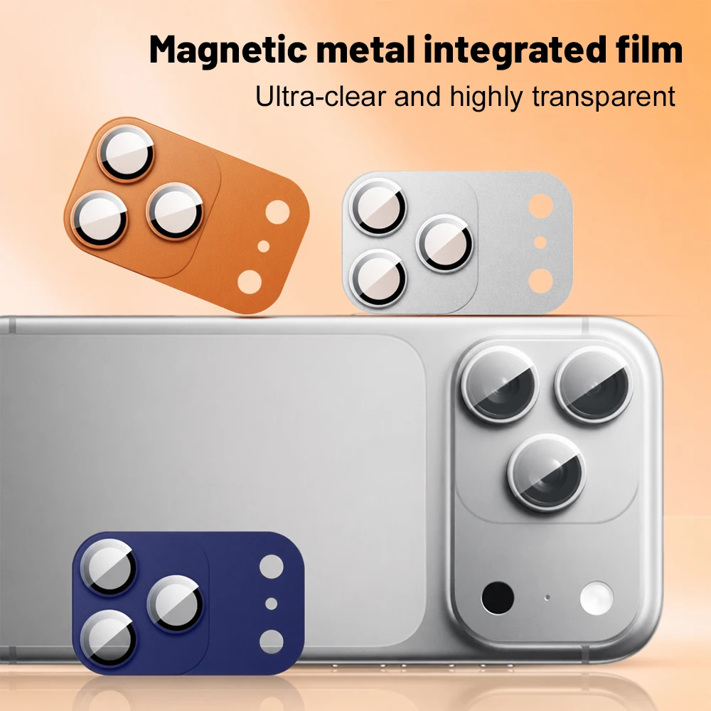 Magnetic Metal Camera Lens Protector For iPhone 17 Pro Max 17Pro Full Cover Anti-scratch Rear Camera Film iPhone 17pro 17promax
Magnetic Metal Camera Lens Protector For iPhone 17 Pro Max 17Pro Full Cover Anti-scratch Rear Camera Film iPhone 17pro 17promax