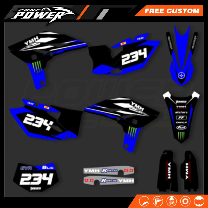 Powerzone For Yamaha WR450F WRF 450 WR 450F 2012 2013 2014 2015 Motorcycle Fairing Graphic Decals Sticker Kit Number Name Custom
Powerzone For Yamaha WR450F WRF 450 WR 450F 2012 2013 2014 2015 Motorcycle Fairing Graphic Decals Sticker Kit Number Name Custom