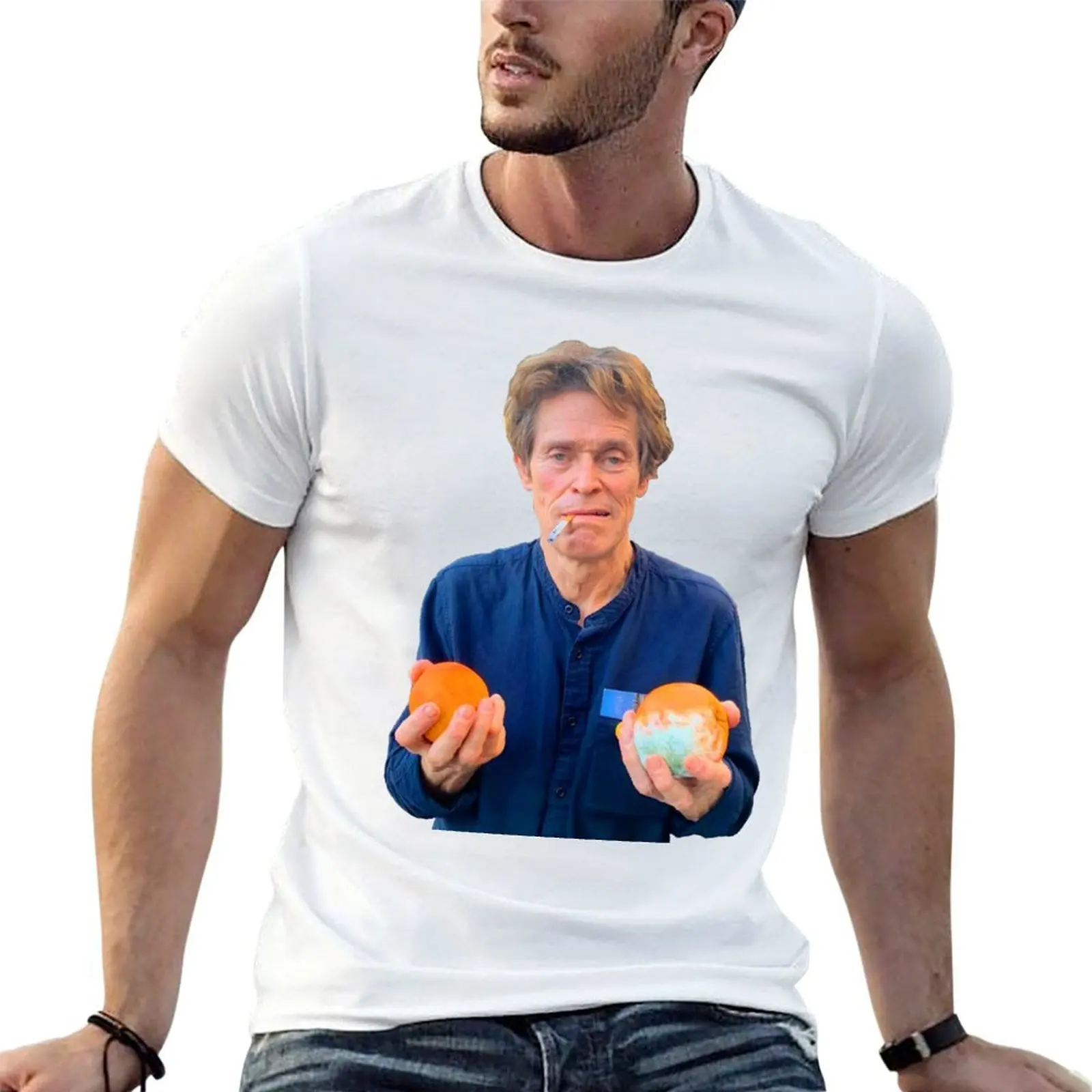 Willem Dafoe Holding Oranges T-Shirt essential t shirt cotton t shirt pack t shirt man cotton T-shirt
Willem Dafoe Holding Oranges T-Shirt essential t shirt cotton t shirt pack t shirt man cotton T-shirt