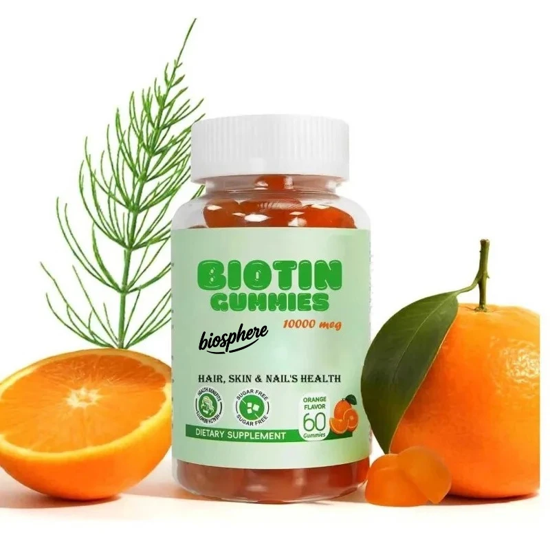 10000 micrograms of biotin/collagen/keratin hair growth female beauty support, 60 gummies
10000 micrograms of biotin/collagen/keratin hair growth female beauty support, 60 gummies