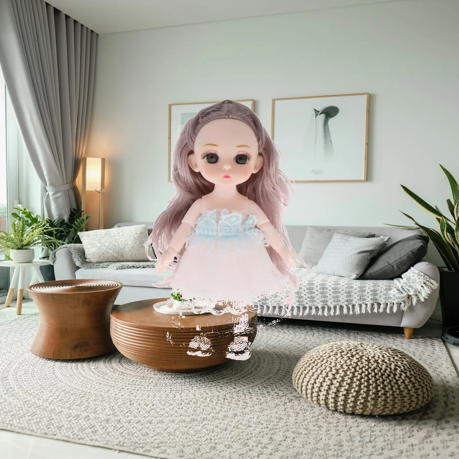 13 Joints Articulated Girl Doll Ball Jointed Clothing Toy Gift
13 Joints Articulated Girl Doll Ball Jointed Clothing Toy Gift
