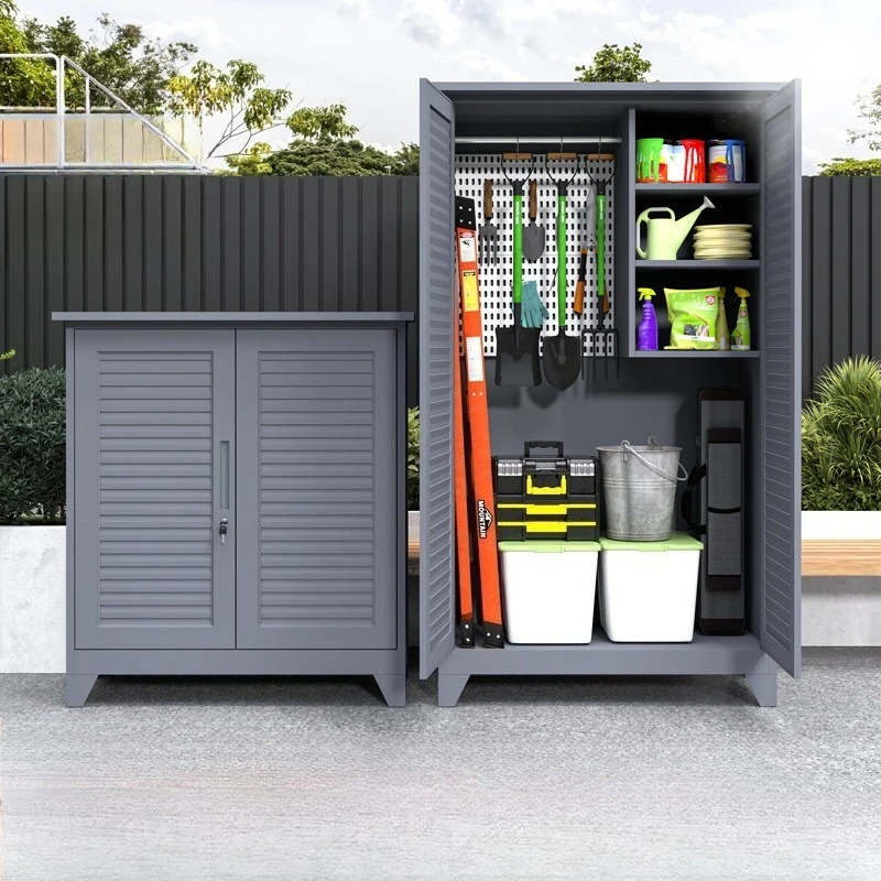 Nordic Pegboard Tool Cabinet Modern Courtyard School Cleaning Sundries Storage Cabinets Outdoor Garden Tool Furniture
Nordic Pegboard Tool Cabinet Modern Courtyard School Cleaning Sundries Storage Cabinets Outdoor Garden Tool Furniture