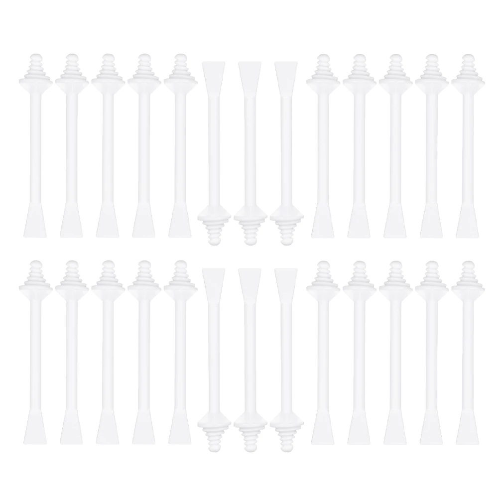 40 Pcs Disposable Hair Removal Wax Stick Nose Applicator Tools White Waxing Sticks Plastic Handle For Face Body Cream Lotion
40 Pcs Disposable Hair Removal Wax Stick Nose Applicator Tools White Waxing Sticks Plastic Handle For Face Body Cream Lotion