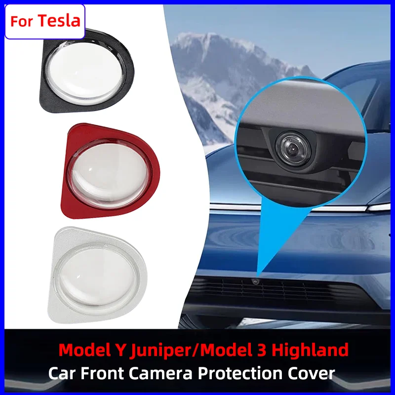 Front Bumper Camera Lens Guard Protector Film For Tesla Model 3 highland / Model Y Juniper/ Model Y L 2026 Lens Protection Cover
Front Bumper Camera Lens Guard Protector Film For Tesla Model 3 highland / Model Y Juniper/ Model Y L 2026 Lens Protection Cover