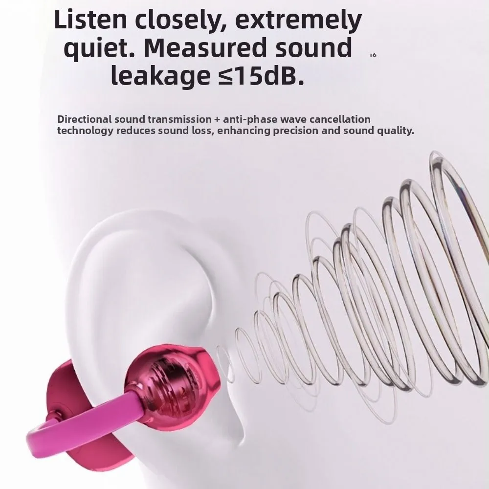 Touch Control Open Ear Wireless Earphones Stereo Sound LED Power Display Sports Ear Clip Earphones Noise Reduction 36h Playtime
Touch Control Open Ear Wireless Earphones Stereo Sound LED Power Display Sports Ear Clip Earphones Noise Reduction 36h Playtime