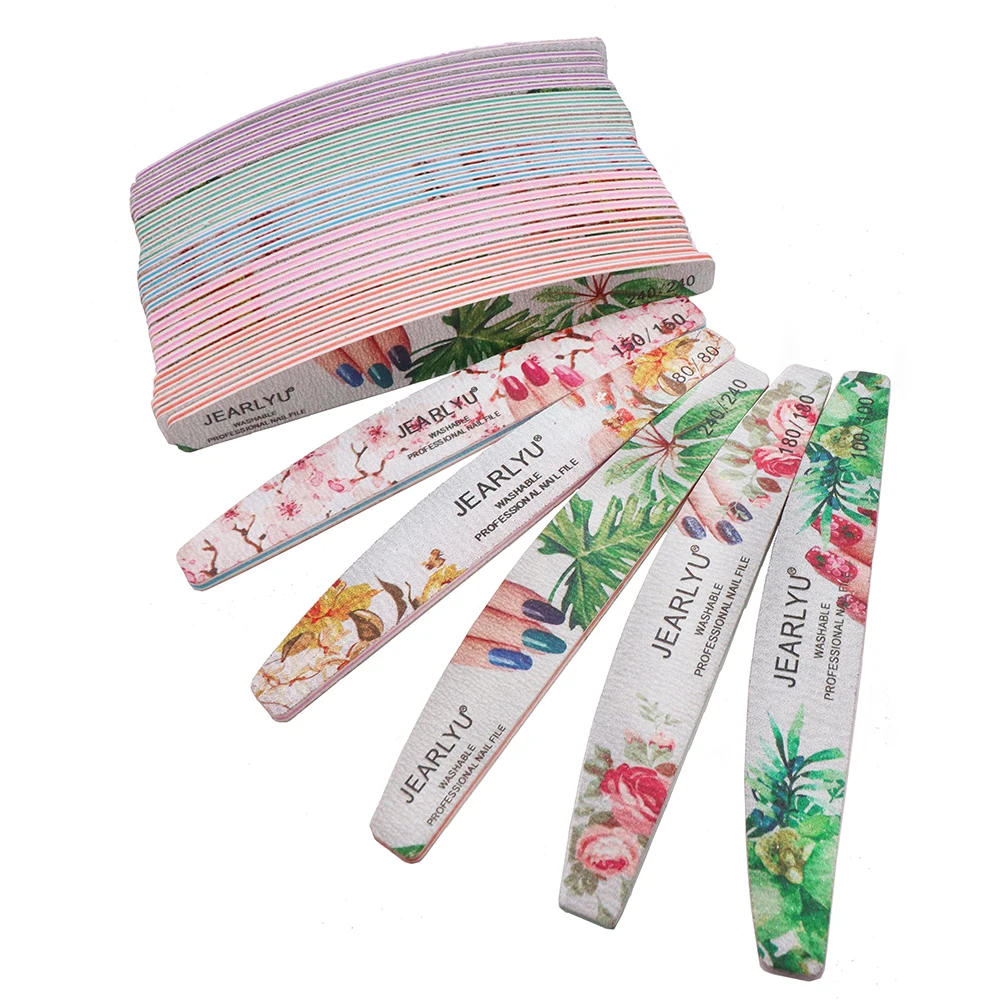 30PCS Nail File 80/80 100/100 150/150 180/180 240/240 Grit Professional Nail Files Manicure Supplies Nails Accessories And Tools
30PCS Nail File 80/80 100/100 150/150 180/180 240/240 Grit Professional Nail Files Manicure Supplies Nails Accessories And Tools