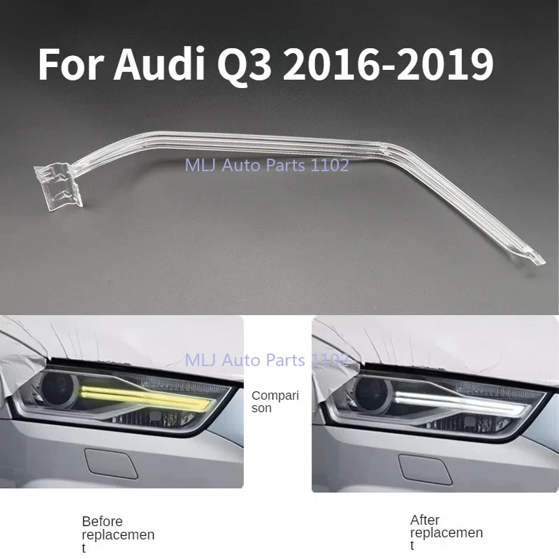 For Audi Q3 2016-2019 DRL light guide tube headlight daytime running light light guide strip angel eyes
For Audi Q3 2016-2019 DRL light guide tube headlight daytime running light light guide strip angel eyes