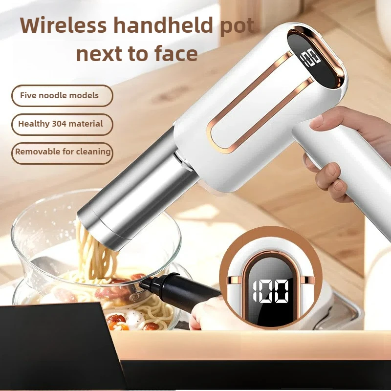 Новый электрический пресс для лапши, бытовой небольшой ручной беспроводной аппарат для производства лапши, автоматический станок для резки, уличная машина для производства лапши
Новый электрический пресс для лапши, бытовой небольшой ручной беспроводной аппарат для производства лапши, автоматический станок для резки, уличная машина для производства лапши