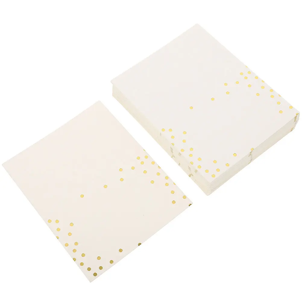 100Pcs Foil Hot Stamped Wedding Table Tent Cards Smooth Writing Seating Place Cards Elegant Banquet Decorations
100Pcs Foil Hot Stamped Wedding Table Tent Cards Smooth Writing Seating Place Cards Elegant Banquet Decorations