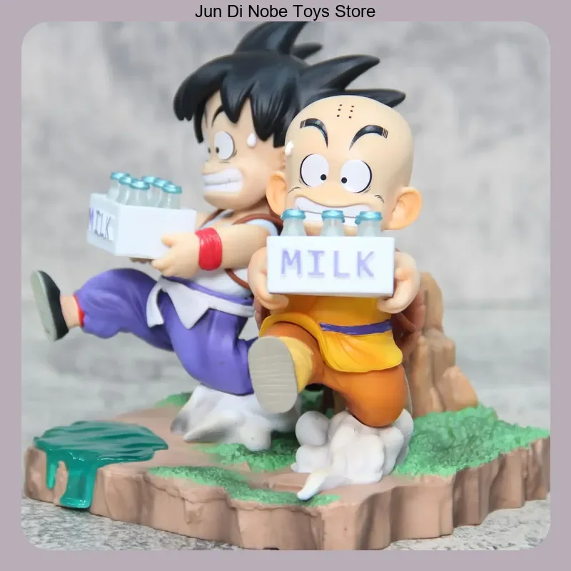 Goku & Krillin Super Saiyan child Delivering Milk Master Roshi Training Series 14cm Figure Set, Toys Gifts for Fans
Goku & Krillin Super Saiyan child Delivering Milk Master Roshi Training Series 14cm Figure Set, Toys Gifts for Fans