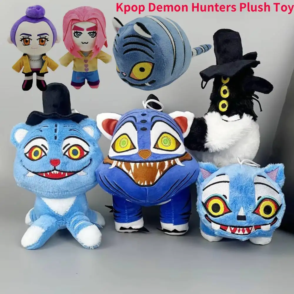 Popular Derpy Tiger Plush Toys Kpop Demon Hunters Cosplay Plushies Stuffed Doll Soft Cuddly Gifts for Kids Birthday Christmas
Popular Derpy Tiger Plush Toys Kpop Demon Hunters Cosplay Plushies Stuffed Doll Soft Cuddly Gifts for Kids Birthday Christmas