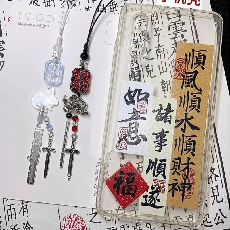 1Pc Fashion Lucky Beaded Rabbit Phone Chain Lanyard Creative Mobile Phone Charms Keychain Bag Decoration Pendant Card Book Chain
1Pc Fashion Lucky Beaded Rabbit Phone Chain Lanyard Creative Mobile Phone Charms Keychain Bag Decoration Pendant Card Book Chain