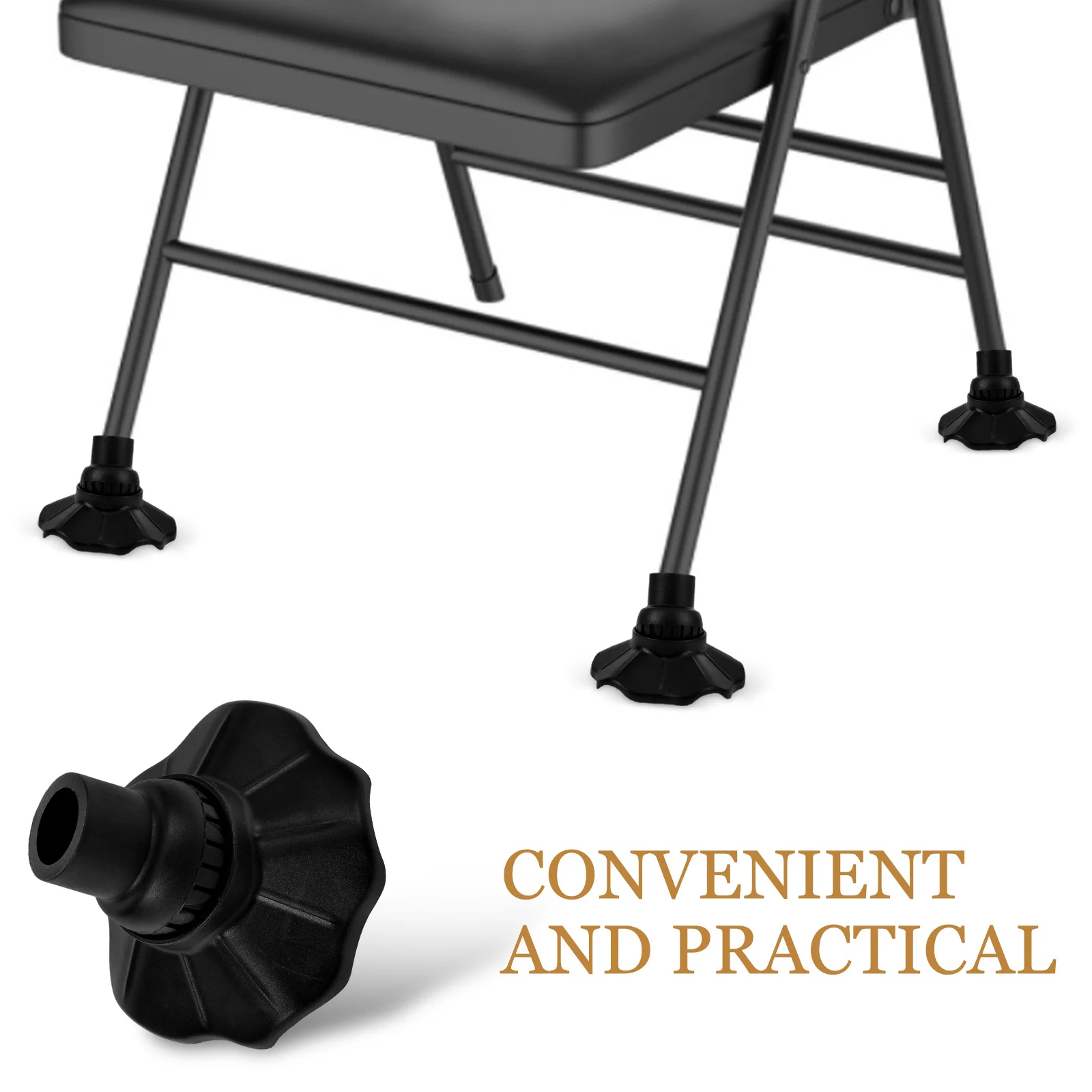 4Pcs Chair Leg Caps for Outdoor Indoor Use Rugged Plastic Foot Covers Protect Floors Camping Hiking Picnic Barbecue Activities
4Pcs Chair Leg Caps for Outdoor Indoor Use Rugged Plastic Foot Covers Protect Floors Camping Hiking Picnic Barbecue Activities