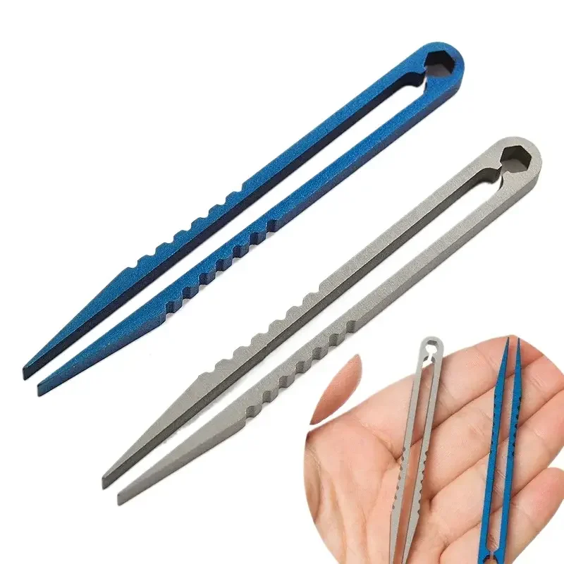 Pocket Maintenance Tool Professional Tweezers Pick Up Clamping EDC Multipurpose Gadget Titanium Tweezer TC4 Clip
Pocket Maintenance Tool Professional Tweezers Pick Up Clamping EDC Multipurpose Gadget Titanium Tweezer TC4 Clip
