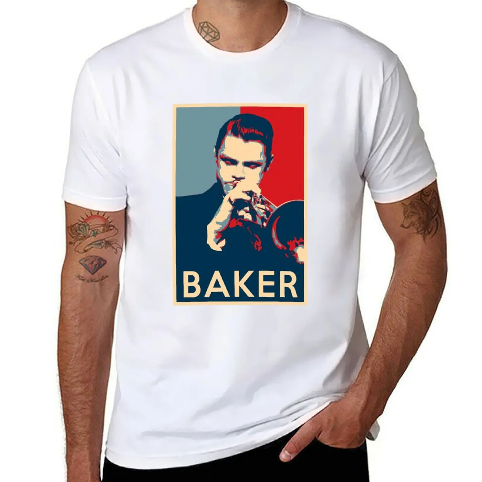Chet Baker Hope Poster - Sizes of Jazz History T-Shirt men t shirt cotton 100% cotton t shirt man T-Shirt
Chet Baker Hope Poster - Sizes of Jazz History T-Shirt men t shirt cotton 100% cotton t shirt man T-Shirt