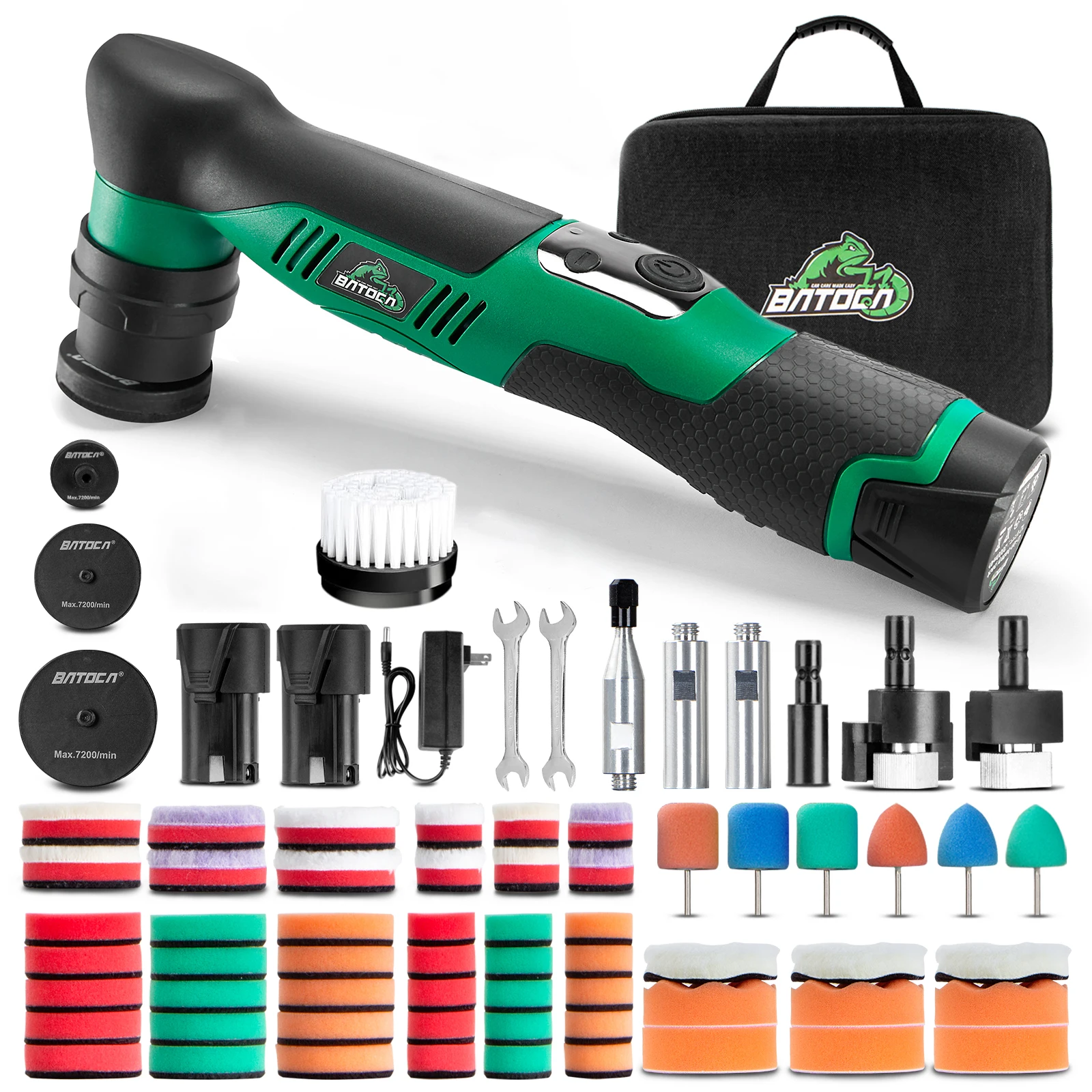 005 Lithium Battery Detail Cordless Mini Polisher Da/Ro Car Poilshing Machine Set Polish Tools
005 Lithium Battery Detail Cordless Mini Polisher Da/Ro Car Poilshing Machine Set Polish Tools