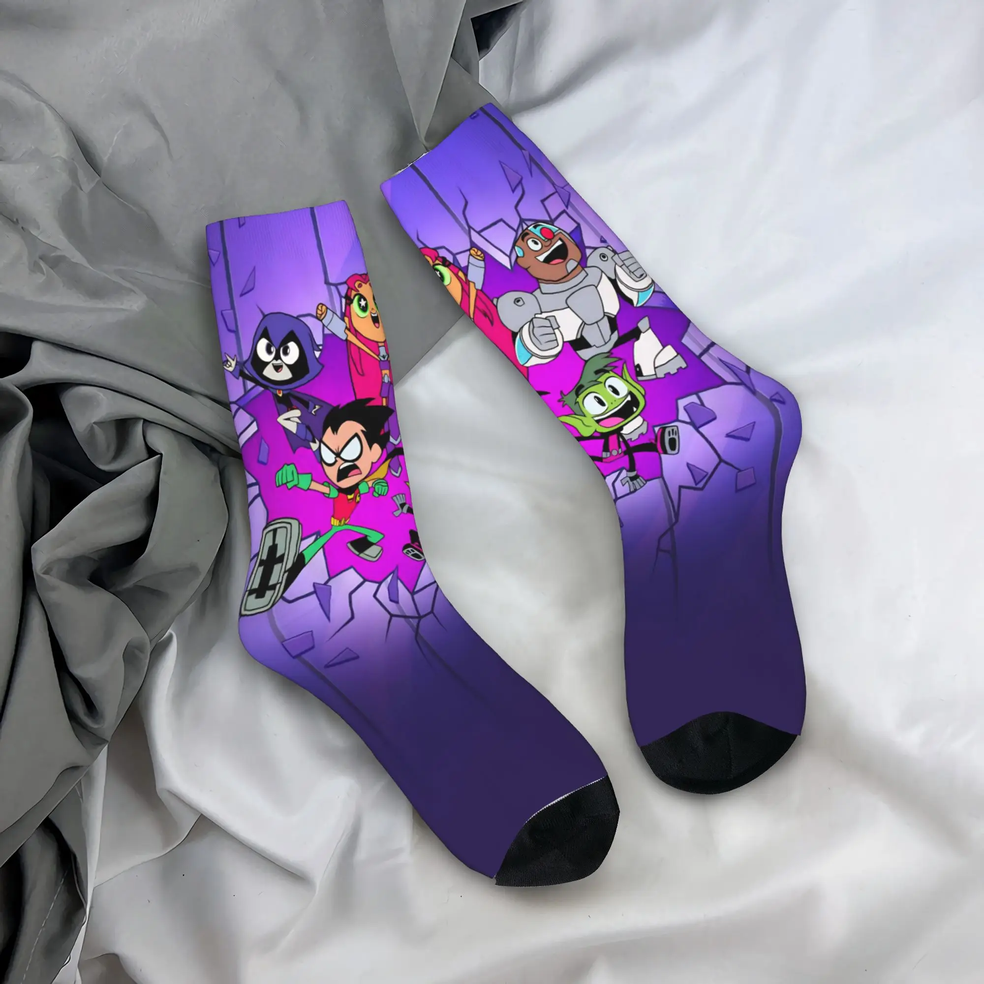 Мужские носки, чулки для мальчиков Titans Go Beast, осенние современные дышащие носки, дизайнерские нескользящие носки для бега
Мужские носки, чулки для мальчиков Titans Go Beast, осенние современные дышащие носки, дизайнерские нескользящие носки для бега