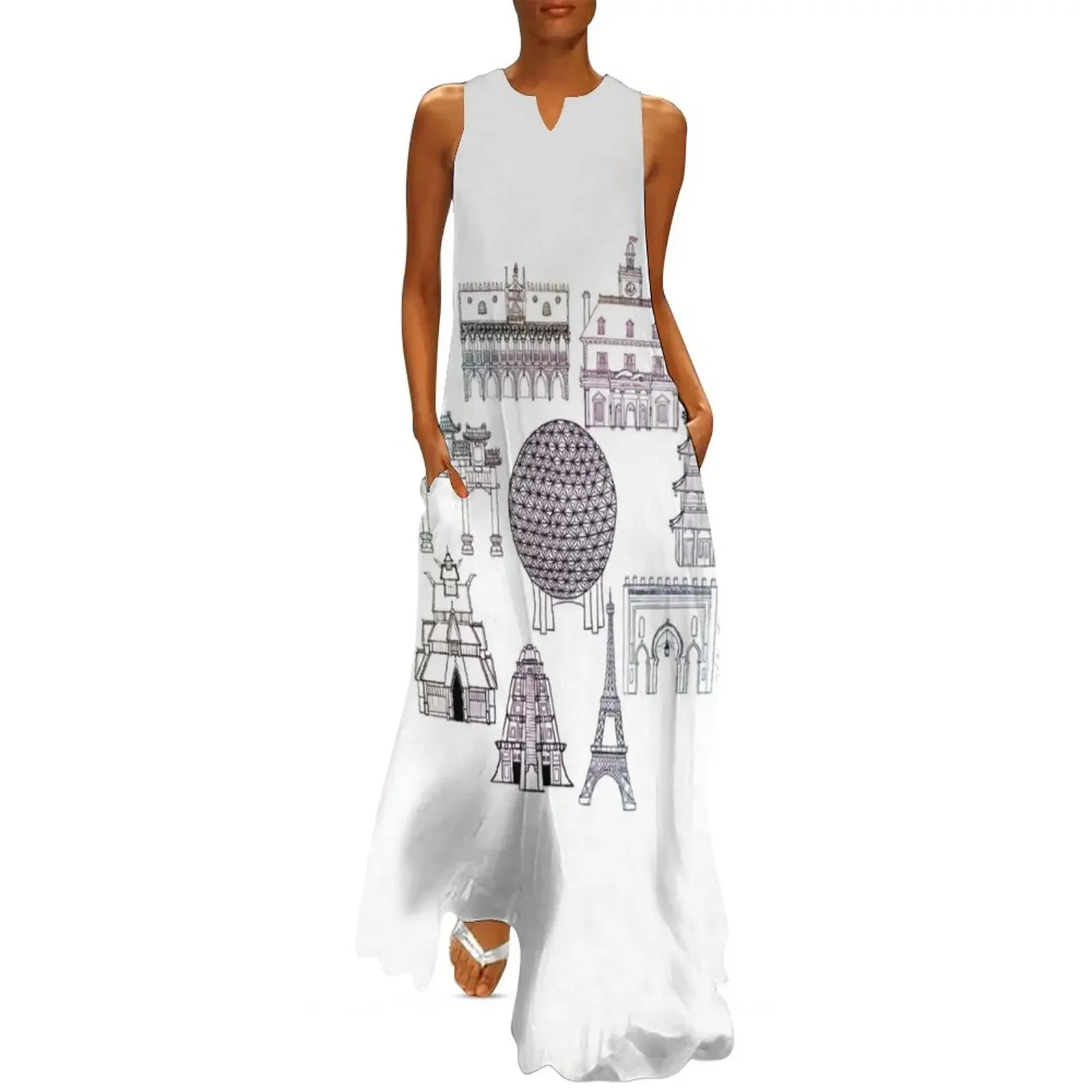 World Showcase Long Dress Cocktail of dresses summer women's dress 2025 women's clothing korea stylish dress for women
World Showcase Long Dress Cocktail of dresses summer women's dress 2025 women's clothing korea stylish dress for women