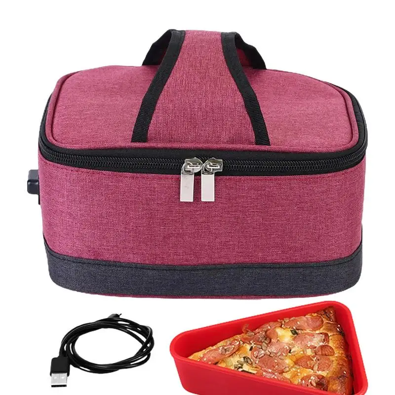 Lunch Sack USB Powered Food Storage Sack Tote Box High Capacity Thermal Cooler Sack Food Handbags Case for Outdoor Work School
Lunch Sack USB Powered Food Storage Sack Tote Box High Capacity Thermal Cooler Sack Food Handbags Case for Outdoor Work School
