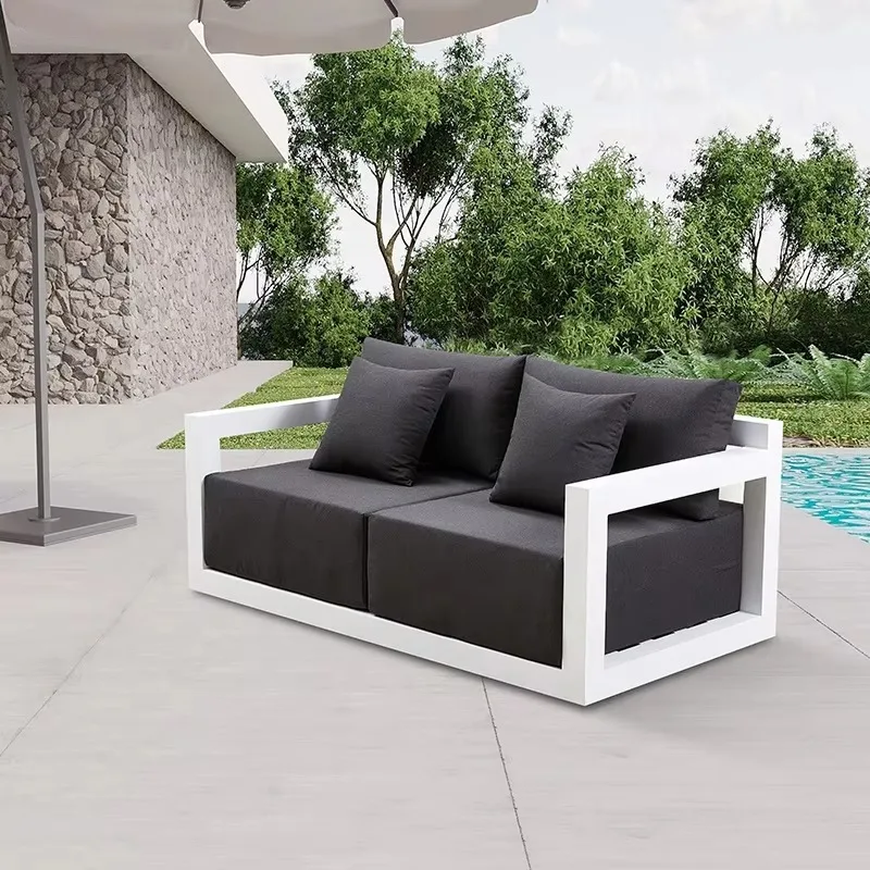 Luxury Modern Patio Loveseat Couch Furniture Outdoor Garden Thick Cushion Aluminum 2 Seater Sofa
Luxury Modern Patio Loveseat Couch Furniture Outdoor Garden Thick Cushion Aluminum 2 Seater Sofa