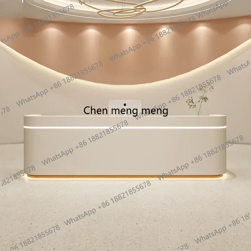 Italian Style Simplicity Reception Desks Clothing Store High-end Reception Desks Beauty Salon Office Furniture Receptionen
Italian Style Simplicity Reception Desks Clothing Store High-end Reception Desks Beauty Salon Office Furniture Receptionen