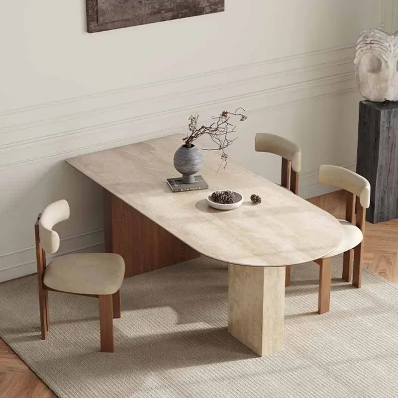 Kitchen Unique Dining Table Half Round Centerpiece Restaurant Modern Dining Table Living Room Stoly Do Jadalni Home Furniture
Kitchen Unique Dining Table Half Round Centerpiece Restaurant Modern Dining Table Living Room Stoly Do Jadalni Home Furniture