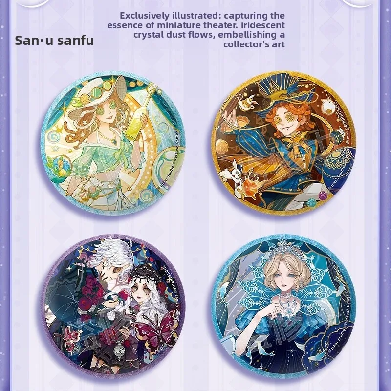 Подлинный продукт Sanfu Identity V Dreams Come True Badge Blind Draw Коллекционная игрушка Периферия слепая коробка Аниме игра
Подлинный продукт Sanfu Identity V Dreams Come True Badge Blind Draw Коллекционная игрушка Периферия слепая коробка Аниме игра