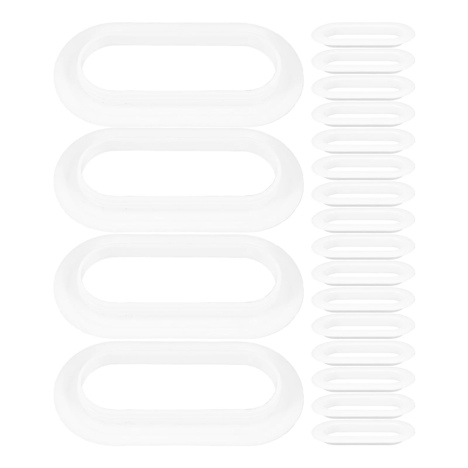 20 Pcs Plastic Carton Box Handles Easy Install White PP Storage Moving Packaging Replacement Handle Versatile
20 Pcs Plastic Carton Box Handles Easy Install White PP Storage Moving Packaging Replacement Handle Versatile