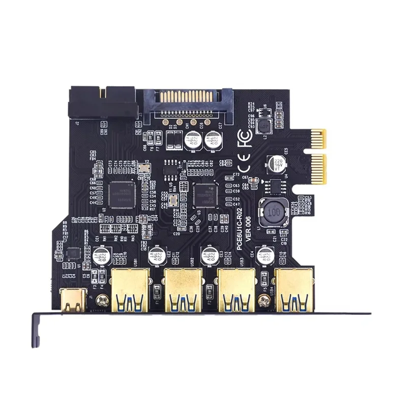 Новинка — USB 3.0 PCI-E Type C Карта расширения PCI-E 1X к USB 3.0 Контроллер 4-портовый USB 3.0 + 1-портовый адаптер USB 3.1 PCI-E Card
Новинка — USB 3.0 PCI-E Type C Карта расширения PCI-E 1X к USB 3.0 Контроллер 4-портовый USB 3.0 + 1-портовый адаптер USB 3.1 PCI-E Card