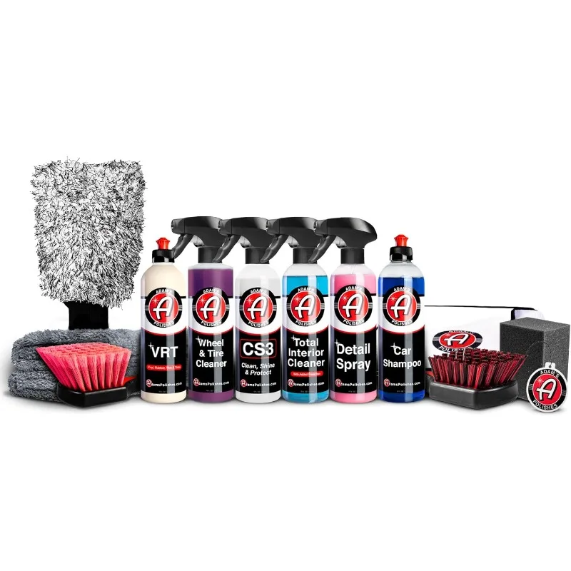 Car Wash Kit (14-Item) - Auto Detailing Car Care Cleaning Kit Car & Truck Lovers, Dads, Moms and DIYers
Car Wash Kit (14-Item) - Auto Detailing Car Care Cleaning Kit Car & Truck Lovers, Dads, Moms and DIYers