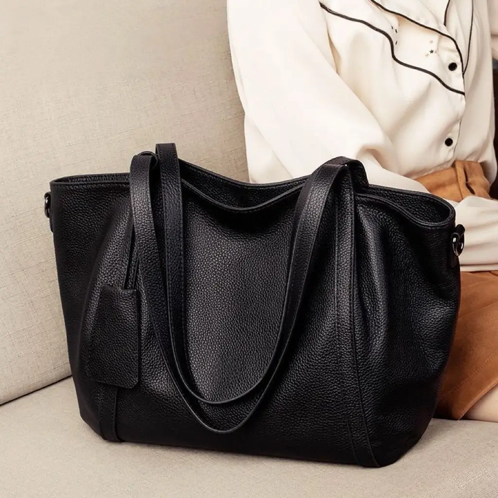New Fashion Cow Genuine Leather Top Handle Crossbody Bag for Women Vintage Tote Large Shoulder Bag Luxury Designer Handbag
New Fashion Cow Genuine Leather Top Handle Crossbody Bag for Women Vintage Tote Large Shoulder Bag Luxury Designer Handbag