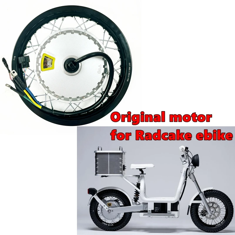Clearacnce Price! Radcake Customized 14x1.85 QS198 50H 48V 5000W 177mm Dropout Hub Motor Wheel For Radcake 14inch Motorcycle
Clearacnce Price! Radcake Customized 14x1.85 QS198 50H 48V 5000W 177mm Dropout Hub Motor Wheel For Radcake 14inch Motorcycle