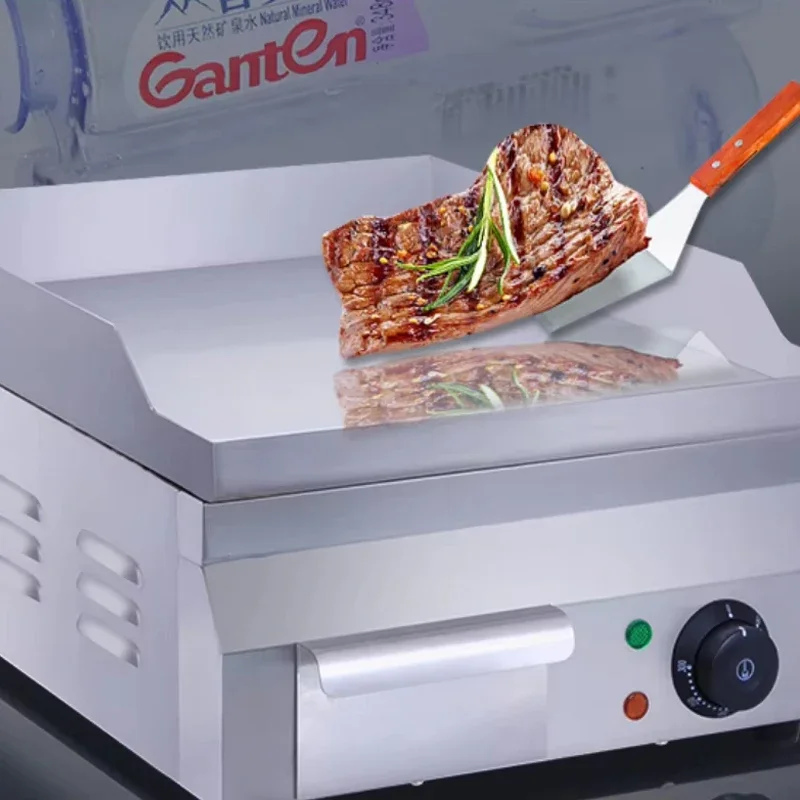 PBOBP Commercial Electric Countertop Griddle Non-Stick Restaurant Teppanyaki Top Grill Stainless Steel Adjustable Temperature
PBOBP Commercial Electric Countertop Griddle Non-Stick Restaurant Teppanyaki Top Grill Stainless Steel Adjustable Temperature