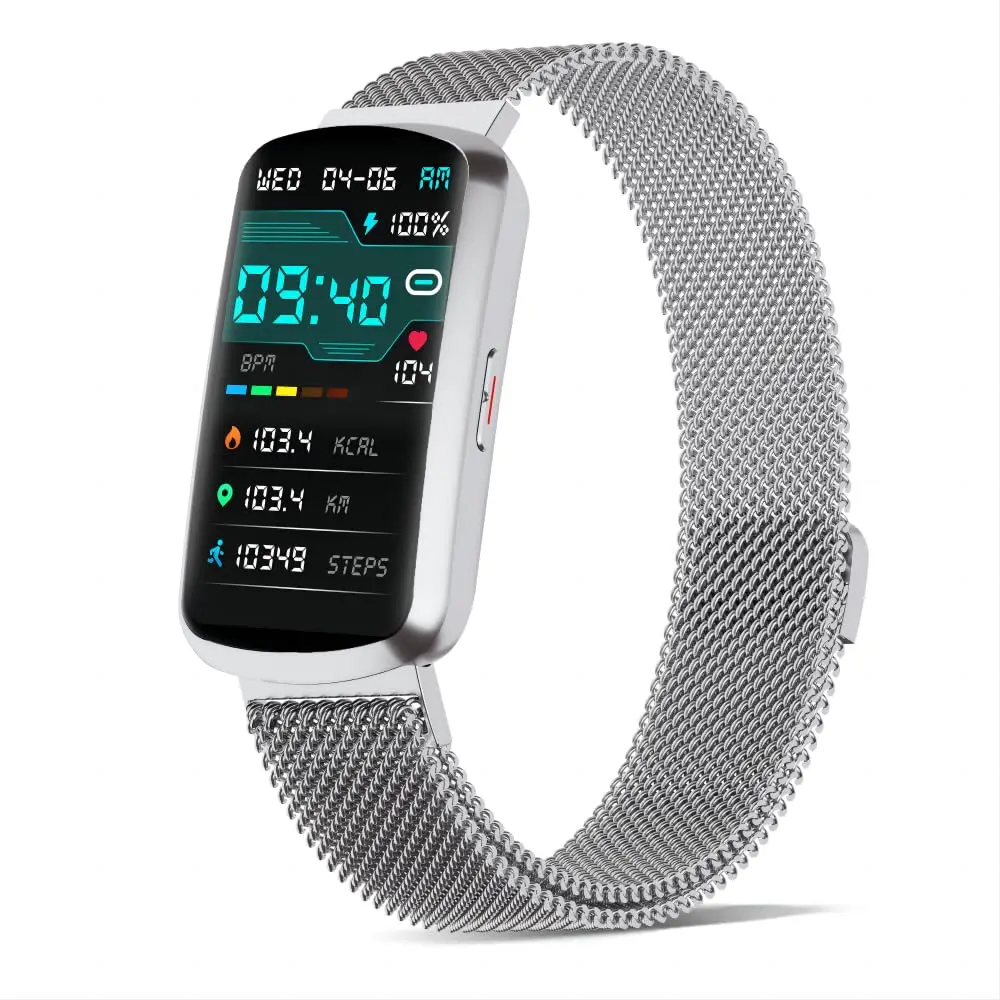 Women Men Smart Watch Health Fitness Tracker 24/7 Heart Rate Blood Pressure Monitor Activity Tracker Blood Oxygen 120 Sport Mode
Women Men Smart Watch Health Fitness Tracker 24/7 Heart Rate Blood Pressure Monitor Activity Tracker Blood Oxygen 120 Sport Mode