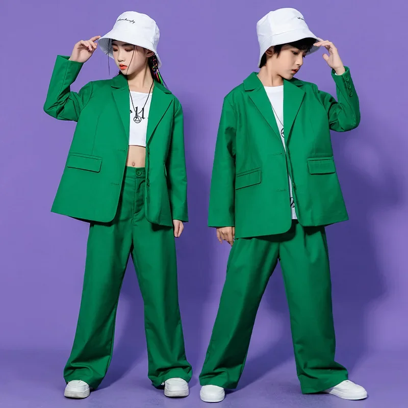 Children Sets Street Dance Costume Pop Performance Dress Girls Jazz Boys Breatheable Hip-hop Clothes Loose Fitting Suit Jacket
Children Sets Street Dance Costume Pop Performance Dress Girls Jazz Boys Breatheable Hip-hop Clothes Loose Fitting Suit Jacket