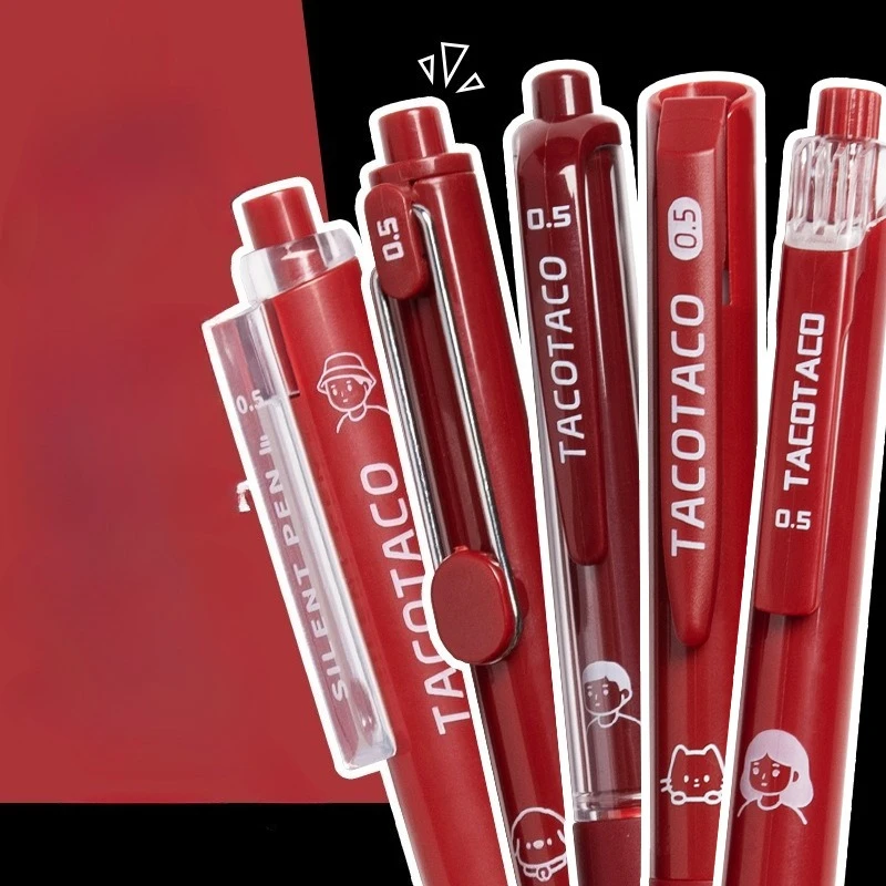 5pcs/set Teacher's Red Ink Color Pen Set Cartoon Aesthetic Click Correction Pens Fast-Dry 0.5mm Smooth Writing School Supplies
5pcs/set Teacher's Red Ink Color Pen Set Cartoon Aesthetic Click Correction Pens Fast-Dry 0.5mm Smooth Writing School Supplies