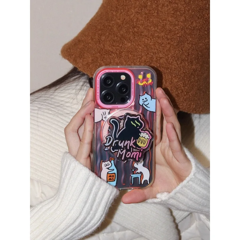 Hadoii Magnetic Phone Case Cartoon Cute Gradient Cat Cover for iPhone 13 14 15 Pro Max Soft TPU Shockproof Protective Phone Case
Hadoii Magnetic Phone Case Cartoon Cute Gradient Cat Cover for iPhone 13 14 15 Pro Max Soft TPU Shockproof Protective Phone Case