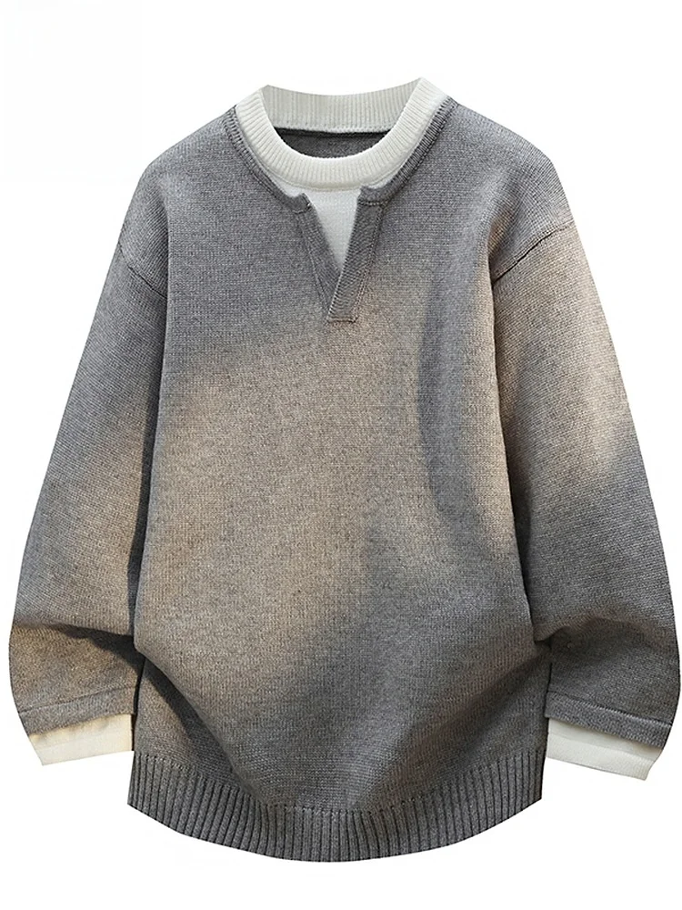 Мужской трикотажный лонгслив с круглым вырезом, свободный, повседневный, базовый слой, весна 2026, комфортный, дышащий, с длинным рукавом
Мужской трикотажный лонгслив с круглым вырезом, свободный, повседневный, базовый слой, весна 2026, комфортный, дышащий, с длинным рукавом