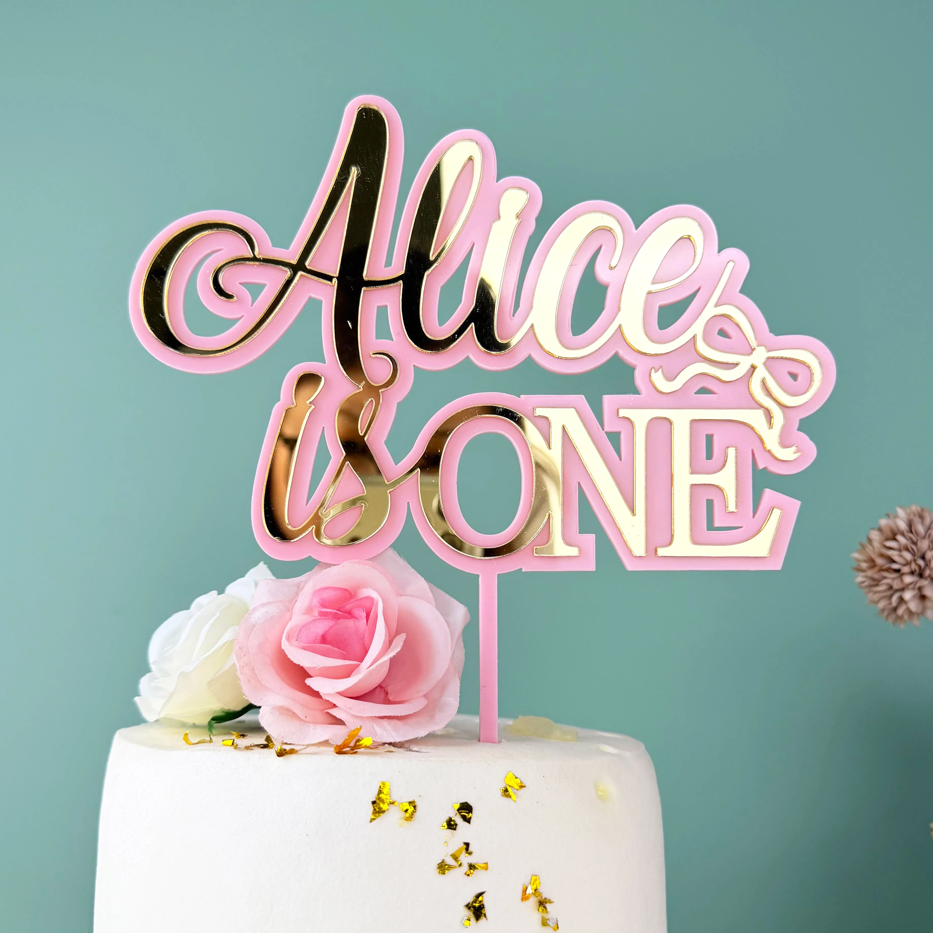 Personalized Baby First One Birthday Cake Topper Custom Name Acrylic Cake Topper Birthday Party Double Layer Cake Decorations
Personalized Baby First One Birthday Cake Topper Custom Name Acrylic Cake Topper Birthday Party Double Layer Cake Decorations