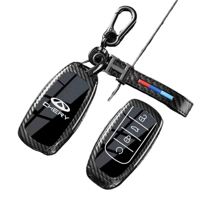 Zinc Alloy Key Fob Cover for Chery Tiggo 9/7/8/Explore 06/Arrizo 7 Plus/Tiggo 8L, Heavy Duty Metal KeyCase Shell with Keychain
Zinc Alloy Key Fob Cover for Chery Tiggo 9/7/8/Explore 06/Arrizo 7 Plus/Tiggo 8L, Heavy Duty Metal KeyCase Shell with Keychain