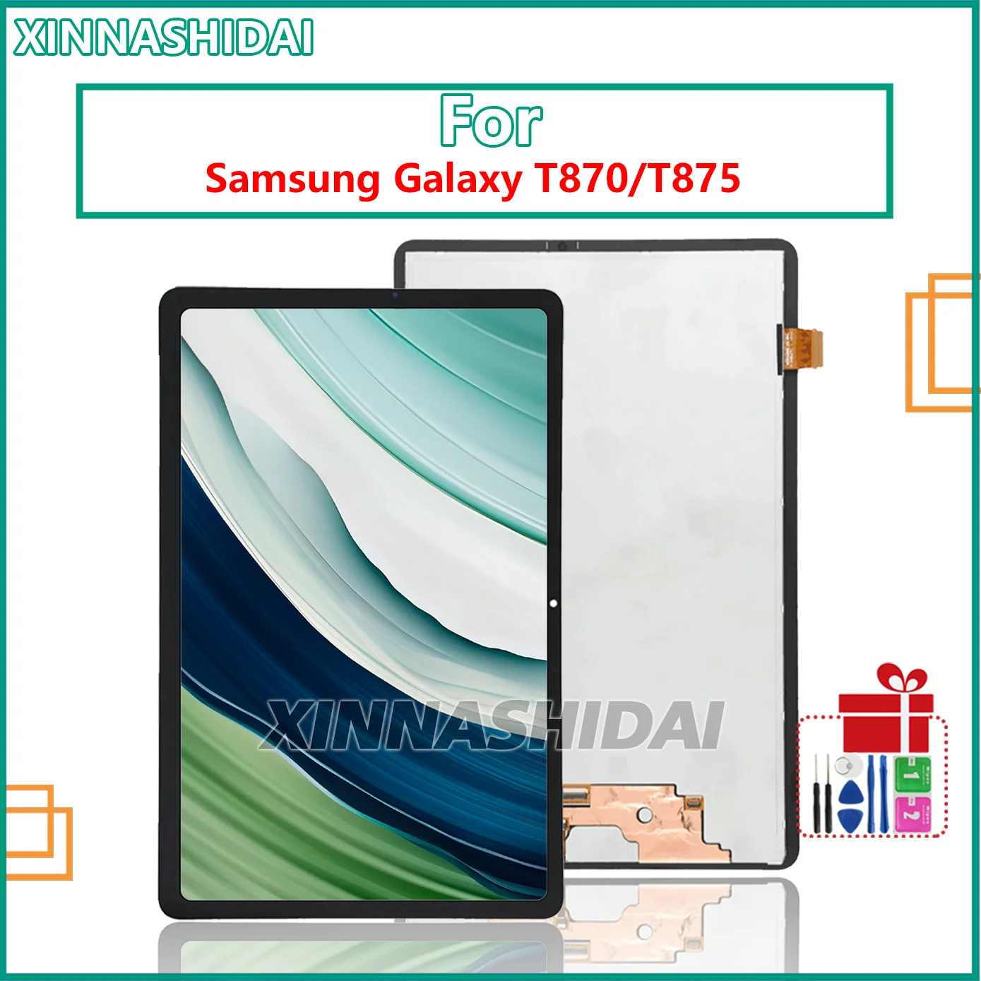 LCD For Samsung Galaxy Tab S7 SM-T870 T870 T875 11" LCD Display Touch Screen Digitizer Panel Assembly Replacement Parts
LCD For Samsung Galaxy Tab S7 SM-T870 T870 T875 11" LCD Display Touch Screen Digitizer Panel Assembly Replacement Parts