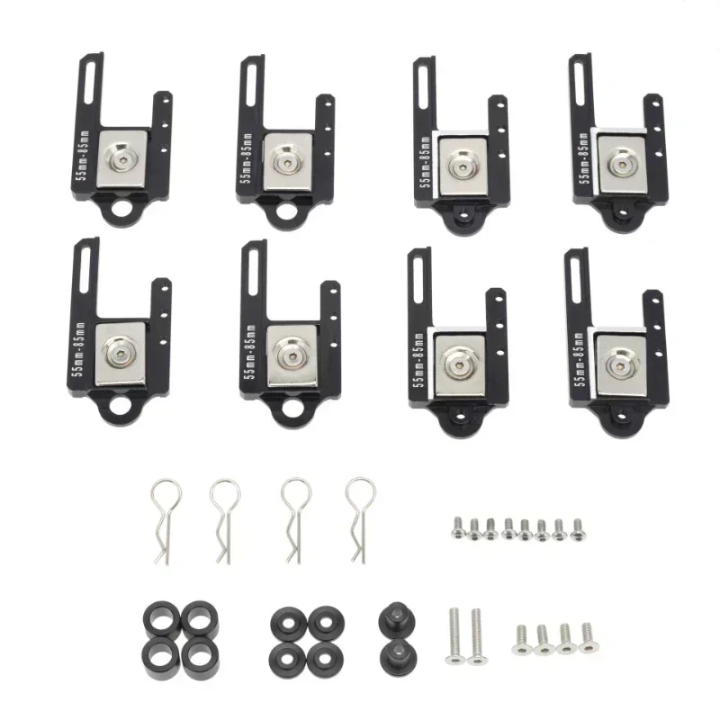 4Pcs Adjustable Magnetic Body Post Mount Car Shell Column 55-85mm for 1/10 RC Crawler TRX4 TRX6 SCX10 90046 D90 86100 MST CFX 
4Pcs Adjustable Magnetic Body Post Mount Car Shell Column 55-85mm for 1/10 RC Crawler TRX4 TRX6 SCX10 90046 D90 86100 MST CFX