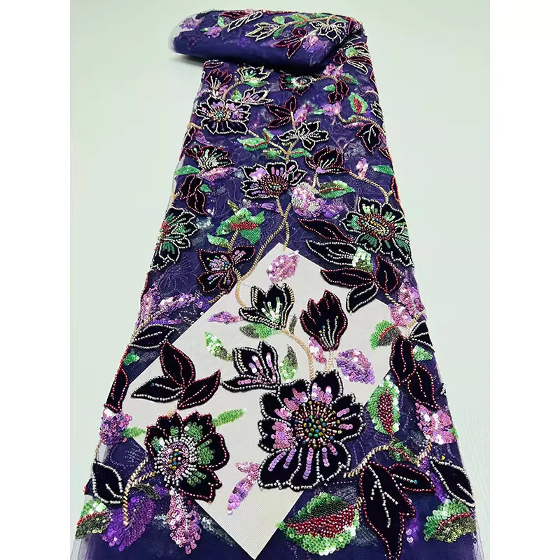 2yard High quality Exquisite colorful bead tube sequin embroidery tela gauze fabric Dress cheongsam tissus fabric for sewing
2yard High quality Exquisite colorful bead tube sequin embroidery tela gauze fabric Dress cheongsam tissus fabric for sewing