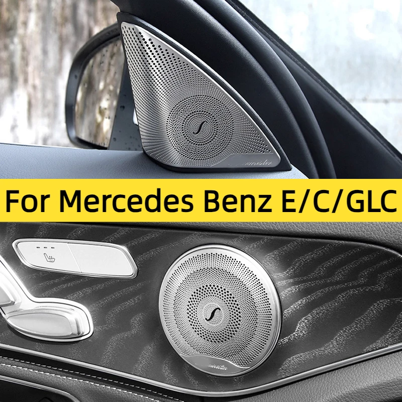 Car Audio Speaker Cover Trim Door Loudspeaker Cover Trim Car Accessories interior for Mercedes Benz E/C/GLC Class W213 W205 X253
Car Audio Speaker Cover Trim Door Loudspeaker Cover Trim Car Accessories interior for Mercedes Benz E/C/GLC Class W213 W205 X253