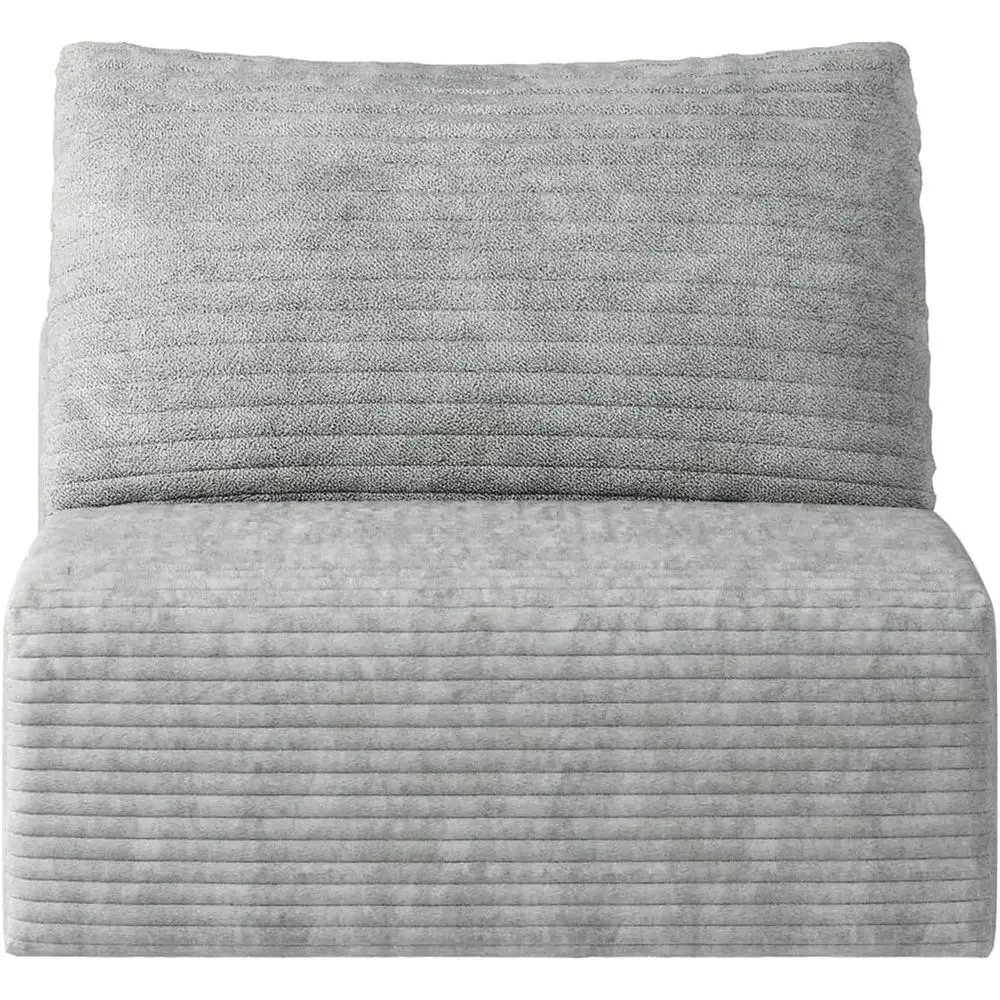 Deep Seated Cloud Chair, Large Sofa with L-Shape Option for Living Room or Bedroom in Striped Grey
Deep Seated Cloud Chair, Large Sofa with L-Shape Option for Living Room or Bedroom in Striped Grey
