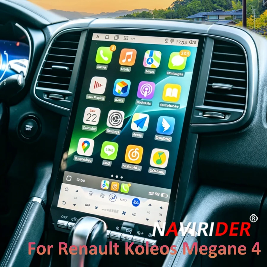 14.5inch Android 14 Car Radio HD Screen For Renault Koleos Megane 4 2016-2021 Carplay Video Player Stereo 4G WIFI GPS Head unit
14.5inch Android 14 Car Radio HD Screen For Renault Koleos Megane 4 2016-2021 Carplay Video Player Stereo 4G WIFI GPS Head unit