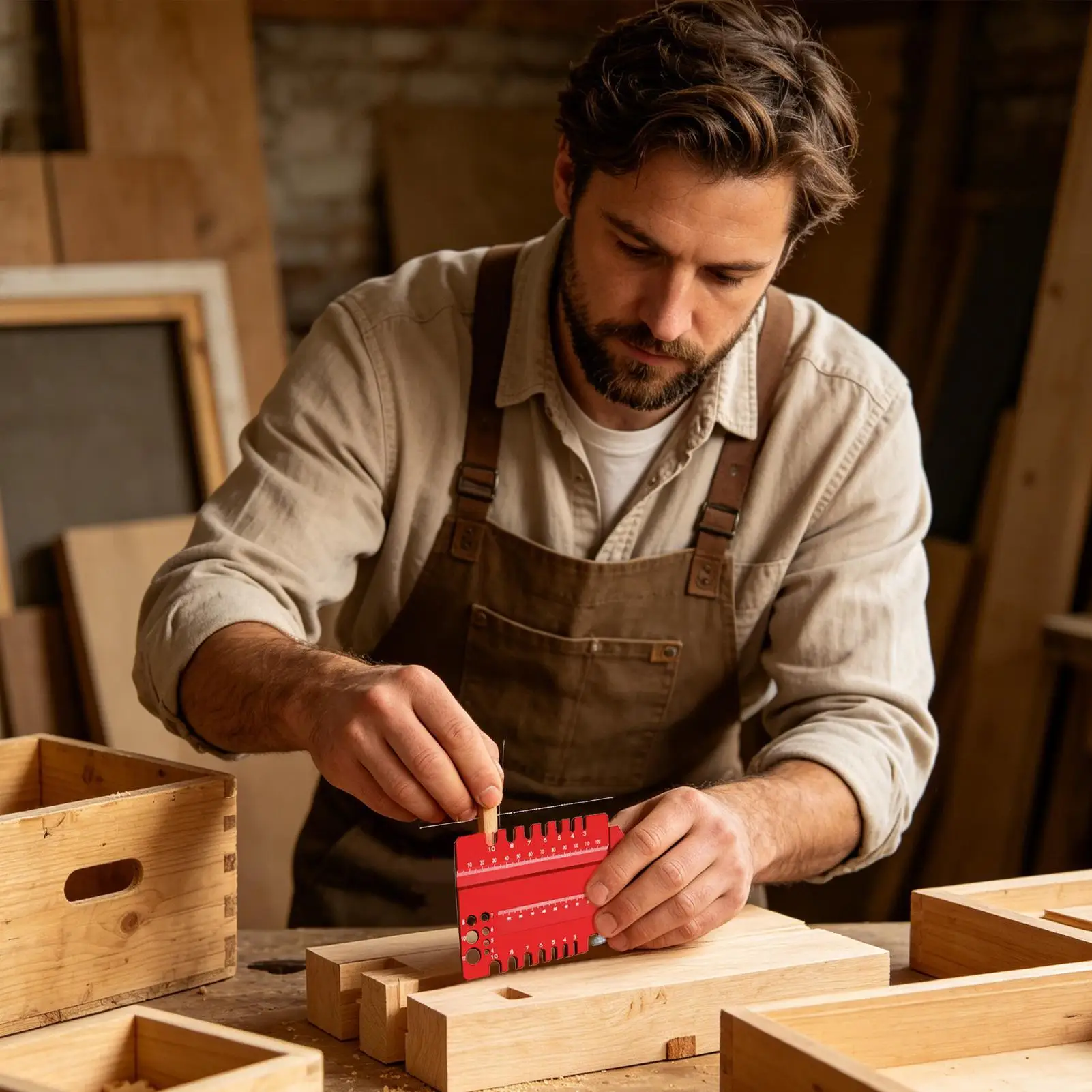 Construction Rulers Measuring Gauge Tenon Gauge For Workshop Home Improvement Garage Carpentry Furniture Making Project
Construction Rulers Measuring Gauge Tenon Gauge For Workshop Home Improvement Garage Carpentry Furniture Making Project