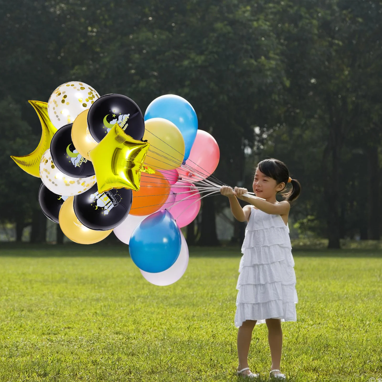 10Pcs Eid Mubarak Balloons Star Moon Beautiful Balloon Set Festive Balloon Ornaments Eid Party Decoration Balloons
10Pcs Eid Mubarak Balloons Star Moon Beautiful Balloon Set Festive Balloon Ornaments Eid Party Decoration Balloons