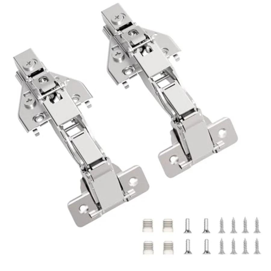 Pack Lazy Susan s Full Overlay Soft Close Mepla Cabinet s with Clip-On Plate 3D Adjustable Concealed Hardware for Face Frame Co
Pack Lazy Susan s Full Overlay Soft Close Mepla Cabinet s with Clip-On Plate 3D Adjustable Concealed Hardware for Face Frame Co