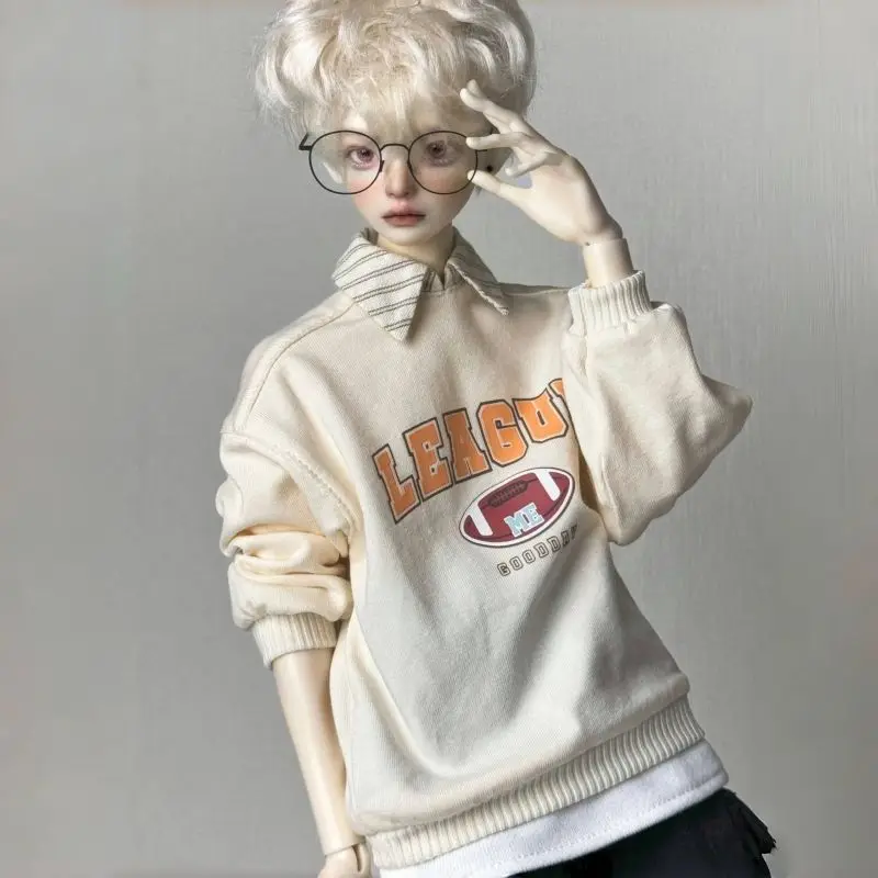 BJD Doll Clothes Suitable for 1/4 Size New Cute Handsome Cool Doll Clothes Set Doll American Hoodie Baseball Jacket Men's Set
BJD Doll Clothes Suitable for 1/4 Size New Cute Handsome Cool Doll Clothes Set Doll American Hoodie Baseball Jacket Men's Set